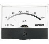VOLTCRAFT AM-86X65/100µA AM-86X65/100µA Appareil de mesure à encastrer AM-86X65/100µA/DC 100 µA Bobine