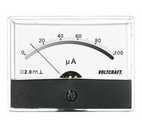 VOLTCRAFT AM-86X65/100µA Compteur intégré AM-86X65/100µA/DC Bobine rotative