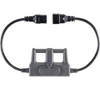 VOLTCRAFT CAA-1L 16 Adaptateur de mesure Prise d'appareil froid C20 - Prise d'appareil froid C19 Dark-Grey (CAA-1L 16)