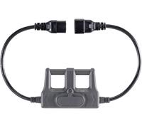 VOLTCRAFT CAA-1L 16 Adaptateur de mesure Prise d'appareil froid C20 - Prise d'appareil froid C19 Dark-Grey (CAA-1L 16)