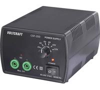 Alimentation de laboratoire réglable VOLTCRAFT CSP-200 2, 4, 6, 8, 10, 12 V, V, V, V, V, V (max.) 2 A (max.) 24 W Nbr. de sorties