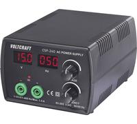 VOLTCRAFT CSP-240 Alimentation de laboratoire réglable Tension alternative 1 - 15 V/AC;1.5 A (max.);22.5 W régulation de fréquence Nbr. de sorties 1 x
