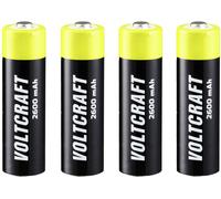 VOLTCRAFT Endurance Pile rechargeable LR6 (AA) NiMH 2600 mAh 1.2 V 4 pc(s)