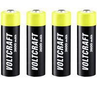 VOLTCRAFT Endurance Pile rechargeable LR6 (AA) NiMH 2600 mAh 1.2 V 4 pc(s)