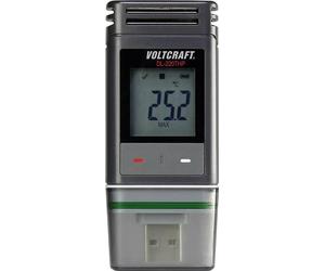 VOLTCRAFT Enregistreur de données de température, enregistreur de données d'humidité, enregistreur de données de pression atmosphérique DL-220THP Grandeur de mesure température, humidité de l'air (DL-