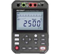 VOLTCRAFT ET-400 Appareil de mesure de lisolation 250 V, 500 V, 1000 V, 2500 V 2.5 TΩ