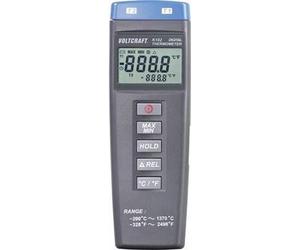 Voltcraft K102 Temperatur-Messgerät, Thermometer -200 - +1370 °C K-Typ (308)