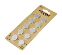 Voltcraft Knopfzelle CR 2025 3 V 10 St. 160 mAh Lithium VC-16108000 (10 pcs, CR2025, 160 mAh), Batteries + piles