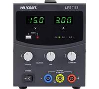 Alimentation de laboratoire réglable VOLTCRAFT LPS1153 0 - 15 V/DC 0 - 3 A 45 W Nbr. de sorties 1 x