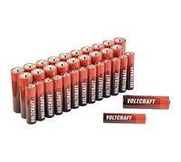 Voltcraft Lot de 34 piles Mignon Micro avec boîte