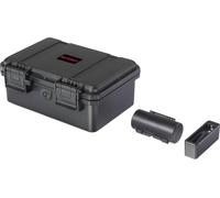 VOLTCRAFT Mallette à batterie/piles outdoor 58x LR6 (AA), LR3 (AAA), LR61 (AAAA), piles boutons (L x l x H) 18.4 x 13.2 x 7.7 cm