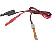VOLTCRAFT MB-702 Adaptateur de mesure pour batterie - droit noir, rouge