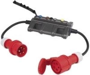 VOLTCRAFT Messadapter [ CEE-Stecker - CEE-Kupplung] DLA-3L 32 (DLA-3L 32)