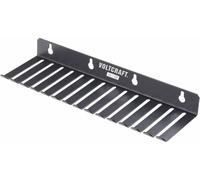 VOLTCRAFT ML-1 OR Support pour cordon de mesure ML-1 OR avec 14 encoches (73 x 5,3 mm) (L x l x H) 280 x 85 x 32 mm noir