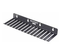 VOLTCRAFT ML-1 SW Support pour cordon de mesure ML-1 SW avec 14 encoches (73 x 8 mm) (L x l x H) 280 x 85 x 32 mm noir