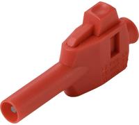 Voltcraft MP-4 Laborstecker mit Klemmanschluss Stecker gerade Stift-O Rot 50 St (VC-17002935)