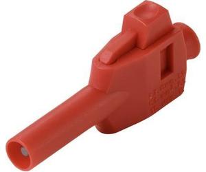 Voltcraft MP-4 Laborstecker mit Klemmanschluss Stecker gerade Stift-O Rot 50 St (VC-17002935)