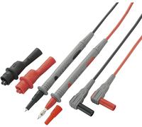 Voltcraft Set de cordons de mesure de sécurité MS-2 Banane mâle 4 mm pointe de test noir,rouge 1 set