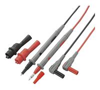 Voltcraft Set de cordons de mesure de sécurité MS-2 Banane mâle 4 mm pointe de test noir,rouge 1 set