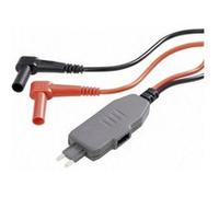 Voltcraft Adaptateur de mesure MS-4S – mini-coupe-circuit plat, banane mâle 4 mm noir/rouge