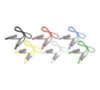 VOLTCRAFT MSB-501 Set de cordons de mesure Banane mâle 4 mm Banane mâle 4 mm