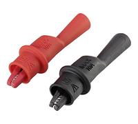 VOLTCRAFT MSK-111 Pince crocodile femelle 2 mm CAT III 1000 V, CAT IV 600 V noir, rouge