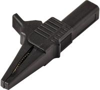 VOLTCRAFT MSK-125 Pince crocodile CAT II 300 V 10 A noir