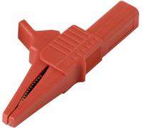 VOLTCRAFT MSK-125 Pince crocodile;CAT II 300 V 10 A rouge