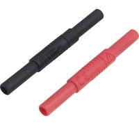 VOLTCRAFT MSL-504 Connecteur pour câble de mesure femelle 4 mm femelle 4 mm noir, rouge 1 pc(s)
