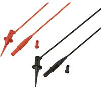 VOLTCRAFT MSL-525 Cordon de mesure 1.2 m mit Miniatur Abgreifklemmen CAT II 300 V 1 paire(s)