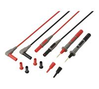 VOLTCRAFT MSL-820 Cordon de mesure mâle 4 mm pointe de test 1.2 m rouge, noir 1