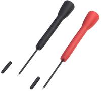 Voltcraft Jeu de pointes de touche MSS-101 femelle 2 mm noir, rouge 1 set