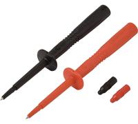 VOLTCRAFT MSS-110 Jeu de pointes de touche de sécurité VC-17155625 enfichable 4 mm CAT IV 600 V, CAT III 1000 V rouge, noir 1 set