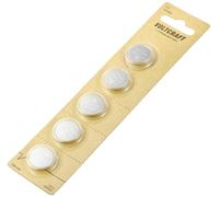 VOLTCRAFT Pile bouton CR 2032 3 V 5 pc(s) 220 mAh lithium LM2032