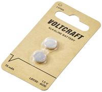 VOLTCRAFT Pile bouton LR 1130 1.5 V 2 pc(s) 75 mAh alcaline(s) AG10