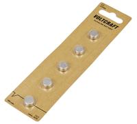 VOLTCRAFT Pile bouton LR 44 1.5 V 5 pc(s) 100 mAh alcaline(s) VC-16108015