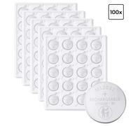 VOLTCRAFT Pile bouton rechargeable ML 2032 lithium 65 mAh 3 V 100 pc(s)