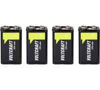 VOLTCRAFT Pile rechargeable 6LR61 (9V) NiMH 270 mAh 8.4 V Prête à l'emploi ! 4 pc(s)