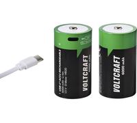 VOLTCRAFT Pile rechargeable LR20 (D) Li-Ion 6000 mAh 1.5 V 2 pc(s)