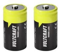 VOLTCRAFT Pile rechargeable LR20 (D) NiMH 10000 mAh 1.2 V 2 pc(s)