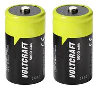 VOLTCRAFT Pile rechargeable LR20 (D) NiMH 5000 mAh 1.2 V 2 pc(s)