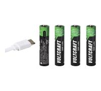 VOLTCRAFT Pile rechargeable LR3 (AAA) Li-Ion 500 mAh 1.5 V 4 pc(s)