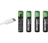 VOLTCRAFT Pile rechargeable LR3 (AAA) Li-Ion 500 mAh 1.5 V 4 pc(s)