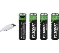 VOLTCRAFT Pile rechargeable LR6 (AA) Li-Ion 2000 mAh 1.5 V 4 pc(s)