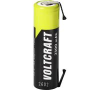 VOLTCRAFT Pile rechargeable LR6 (AA) LR6 (AA) cosses à souder en U, résiste aux courants élevés NiMH 1.2 V 2300 mAh 1 pc(s)
