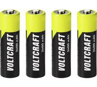 VOLTCRAFT Pile rechargeable LR6 (AA) NiMH 2400 mAh 1.2 V 4 pc(s)