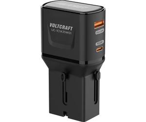 VOLTCRAFT UC-1C1A35W01 Adaptateur de voyage 18 W, 18 W 1x USB-C®, 1x USB-A Fast