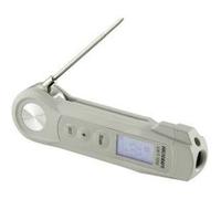 Voltcraft Thermomètre à piqûre UKT-100 – -40 à 280 °C, lampe de poche LED, mesure IR sans contact