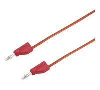 Voltcraft Cordon de mesure MSB-300 ultra-flexible banane mâle 4 mm 2.00 m rouge 10 A