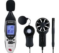 VOLTCRAFT UM5/1 200 Adaptateur de température -200 à 1372 °C Sonde type K Appareil de mesure environnemental multifonctions 5en1 (UM5/1 200)